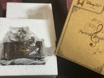 [ 하자품 ] 벨메종 디즈니 알라딘 오르골 오브제 소품함