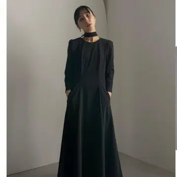 Ameri VINTAGE TRICOT TIE SET DRESS