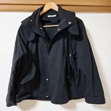 플리스 안감 블랙 마운틴 후드티