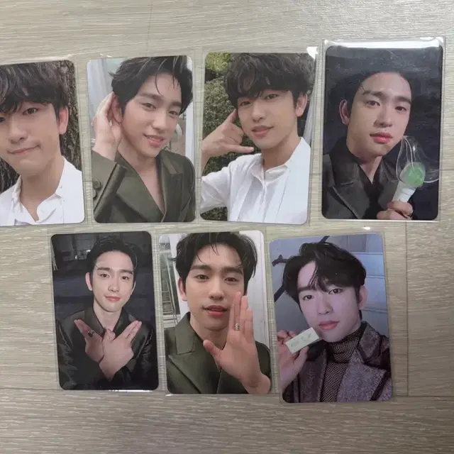 갓세븐 진영 배우 박진영 앨범 포토카드 포카 세트