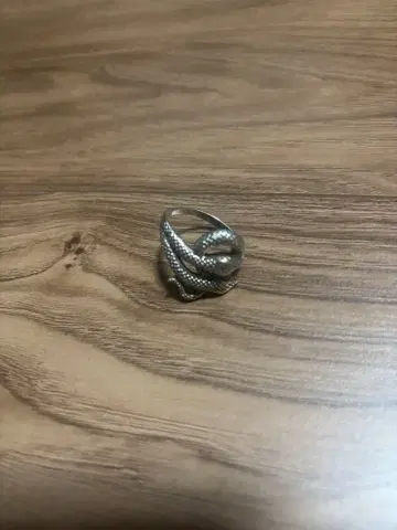 실버 925 반지 뱀