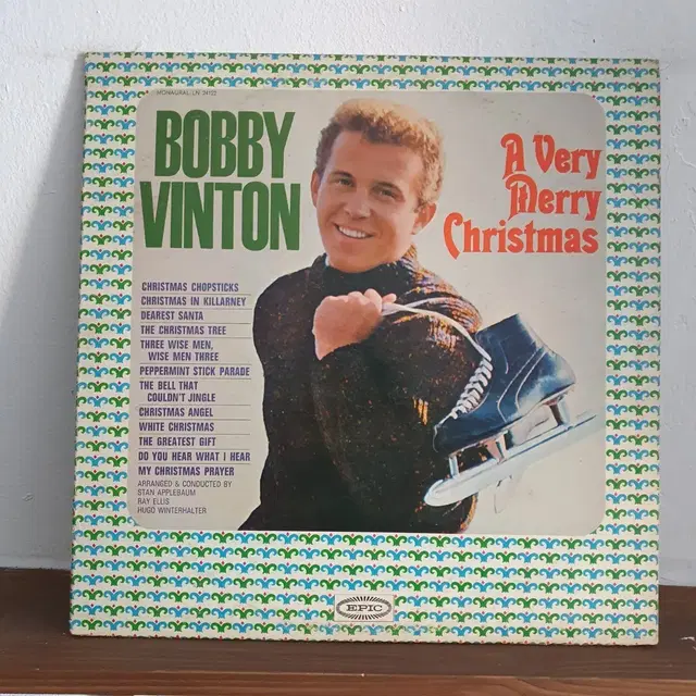 바비 빈튼 크리스마스 앨범 LP. 미국반