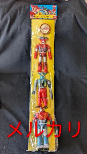 겟타로보G 미니 소프트 비닐 세트 드래곤 라이거 포세이돈 포피