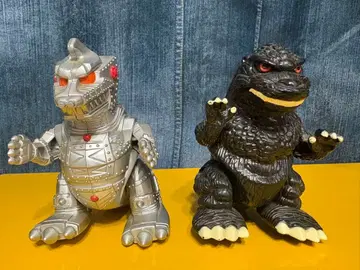 고질라 메카고질라 가동식 피규어 2체 세트