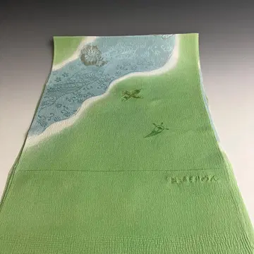 미사용 새상품 하자품 단고 크레이프 원단 오비