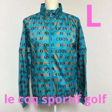 르꼬끄 스포르티브 점퍼 파랑 오렌지