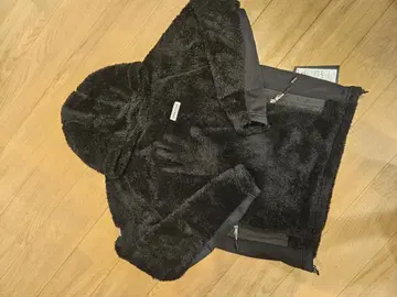 새상품 BRIEFING 폴라테크 후드티 S 블랙