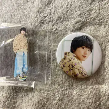 정본풍마 버스데이 이벤트 복권 아크릴 스탠드 & 캔뱃지 세트