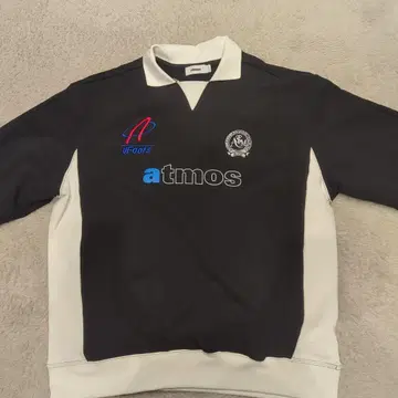 atmos 크루넥 맨투맨 셔츠