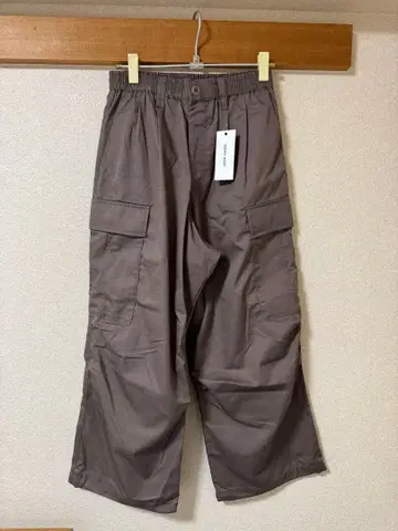 브라운 카고 팬츠
