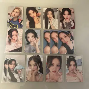 IVE 가을 트레이딩 카드 묶음 판매 14장