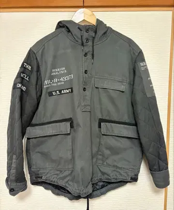 AVIREX (아비렉스) 밀리터리 후드 자켓