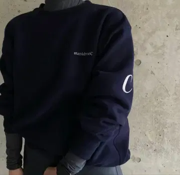 etanidrooC-Logo 맨투맨 L