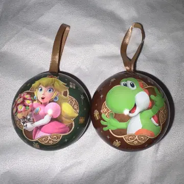 닌텐도 크리스마스 오너먼트 요시 피치 공주