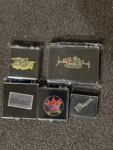 야자와 에이요시 콘서트 SS석 특전 핀 배지 세트 + 덤