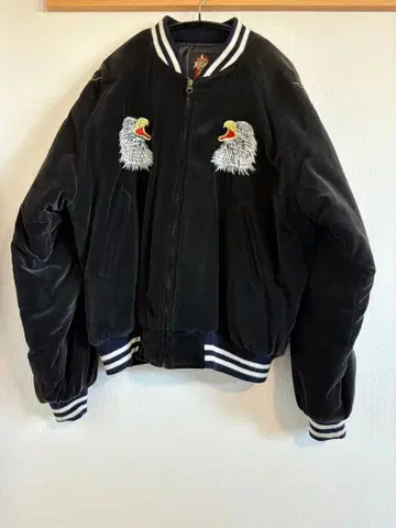 [ 구제 의류 ] 벨로아 스카잔 / 매 사냥 드래곤 자수