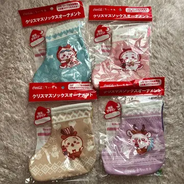 코카콜라 치이카와 (먼작귀) 크리스마스 삭스 오너먼트