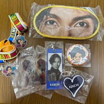 EXILE KENCHI 캔뱃지 아크릴 키링