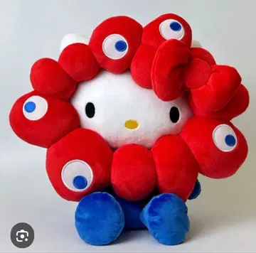 만박 미야쿠미야쿠 산리오 콜라보 키티쨩 봉제 인형 M 사이즈