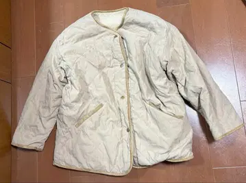 퓨어세신 pualcecin 미사용 새상품 리버서블 보아 자켓 베이지