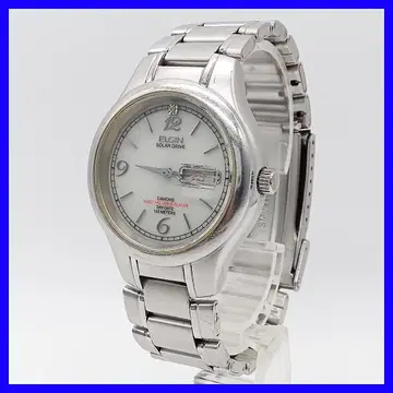 713 무료배송 [솔라] 엘르 ELGIN 데이데이트 남성용 손목시계