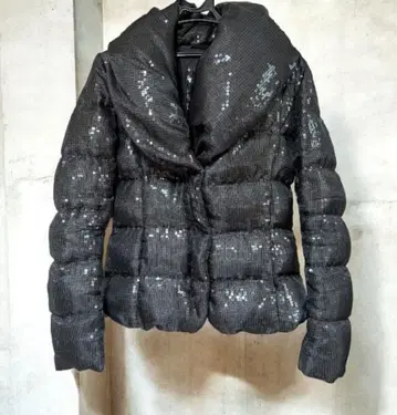 가격 인하 새상품 add 스팽글 구스 다운 자켓