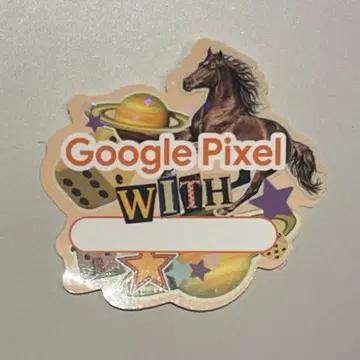 구글 픽셀 타임리스 콜라보 스티커