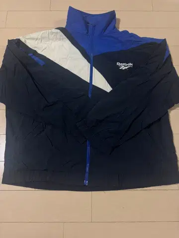 Reebok 트랙 자켓 XL 네이비