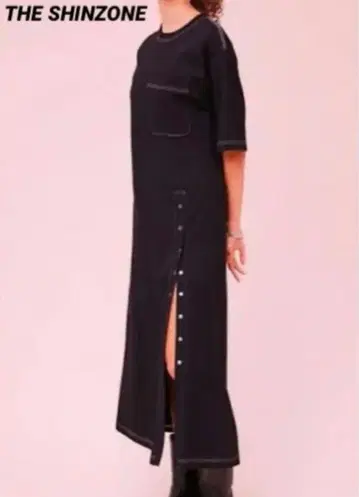 THE SHINZONE 사이드스냅 원피스