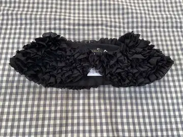 [ 미사용 ] R&D.M.Co.- 프릴 칼라 블랙