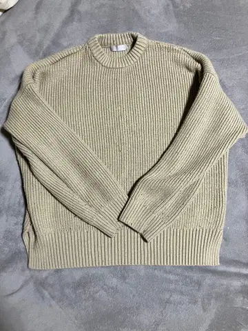 로우게이지 니트 남성용 스웨터 새상품급 베이지 L [센스 오브 플레이스]