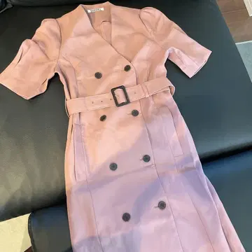 새상품급 스나이델 트렌치 타이트 롱 원피스