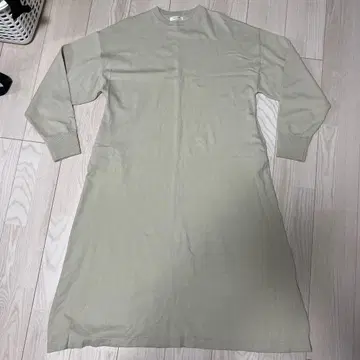 FREAK'S STORE 베이지 니트 원피스 긴팔