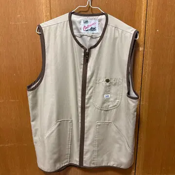 Lee 샌포드 가공 베이지 베스트