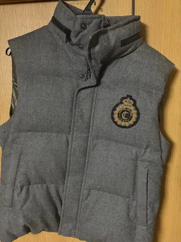 COMME CA MEN 그레이 다운 베스트 M 사이즈