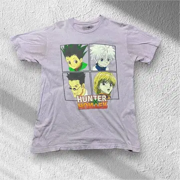 헌터 x 헌터 셔츠 연보라 구제 의류