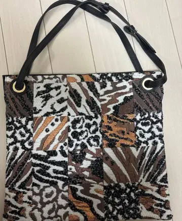 TOPKAPI 애니멀 자카드 백