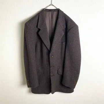 자켓 폴스미스 트위드풍 마이크로 하운드 투스 고급 구제 의류