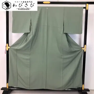 이로무지 리큐네즈미색 크레이프 원단 가드 가공 K-5593