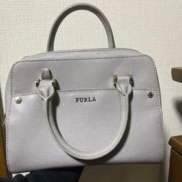 FURLA 라이트 그레이 핸드백