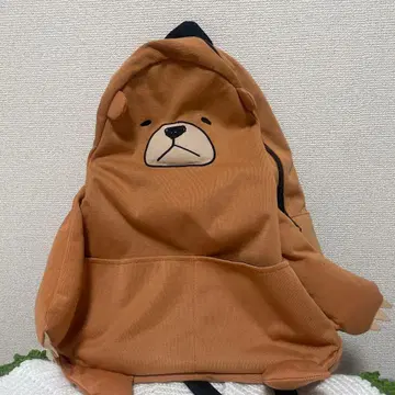 곰 디자인 백팩