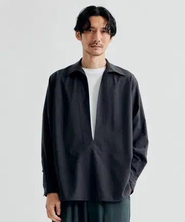 MARKAWARE 오가닉 울 트로피컬 루즈 셔츠 2