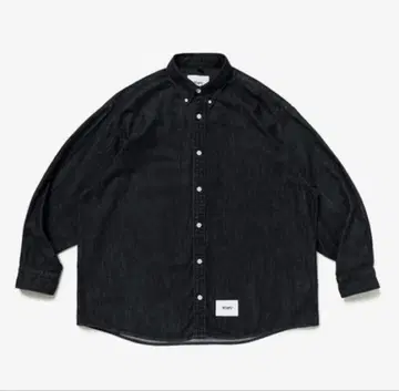 BD 04 / LS / COTTON. DENIM.BLACK