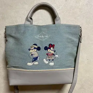 미키 자수 2way 숄더백