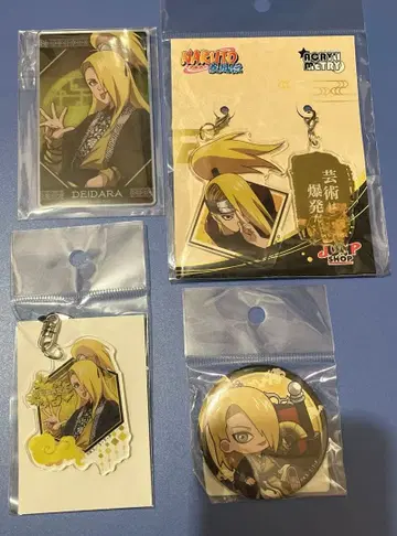 NARUTO 데이다라 아크릴메트리 아크릴 키링 캔뱃지 옥좌