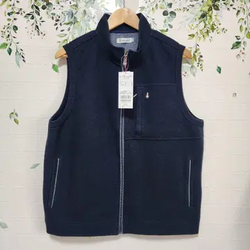 [ Hush Puppies ] 미사용 새상품 택 포함 네이비 베스트 집업