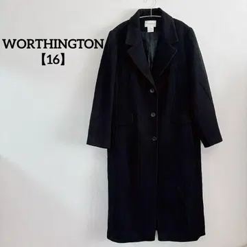 WORTHINGTON [16] 체스터 코트 남성용 심플 엘레강트