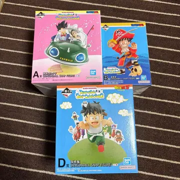 제일복권 드래곤볼 SNAP COLLECTION2 A상 B상 D상