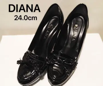 오늘 가격 인하 DIANA 펌프스 블랙 24.0cm