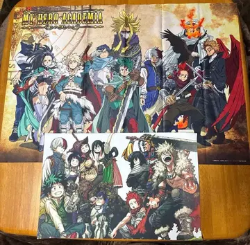 [ 새상품급 ] 나의 히어로 아카데미아 인기투표 십걸 패브릭 포스터